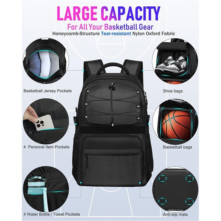 High Quality Basketball Backpack factory
